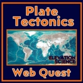 Plate Tectonics Activity Webquest with Google Docs Version