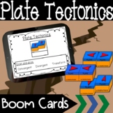 Plate Tectonics - Boom Cards/ Distance Learning/ Digital T