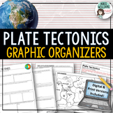 Plate Tectonics / Boundaries Graphic Organizers - PRINT & DIGITAL