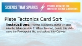 Plate Tectonics Card Sort