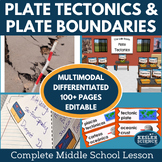 Plate Tectonics Complete 5E Lesson Plan - Distance Learning