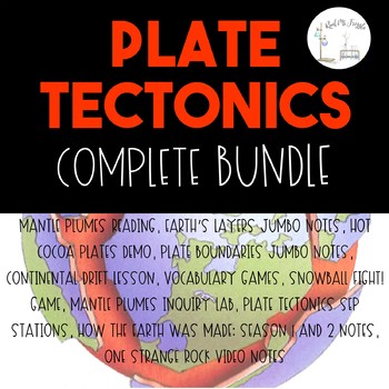 Preview of Plate Tectonics Complete Bundle