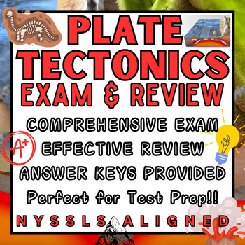 Preview of Plate Tectonics & Continental Drift Comprehensive Exam and Review Sheet NYSSLS