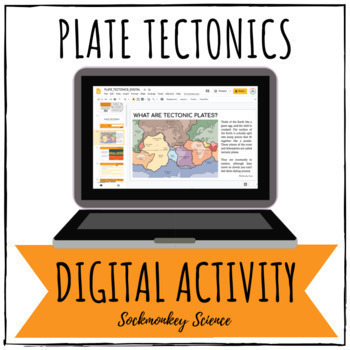 Preview of Plate Tectonics Digital Activity (TEKS) for Distance Learning - Google Classroom
