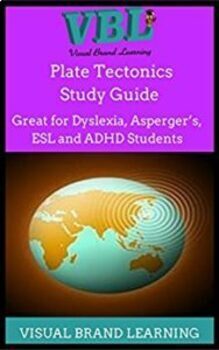 Preview of Plate Tectonics Earth Study Guide and Visual Map , Blog (SPANISH)
