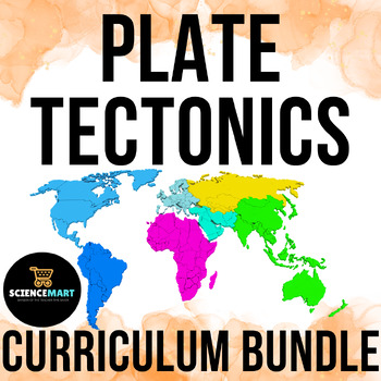 Preview of Plate Tectonics Curriculum Unit Bundle - Earth Science Middle School Science