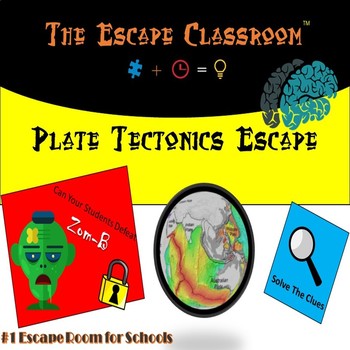 Preview of Plate Tectonics Escape Room | The Escape Classroom