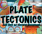 Plate Tectonics Full Unit with Labs and Answer Documents