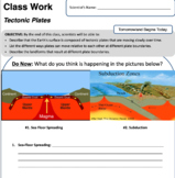 Plate Tectonics Independent Practice | Middle School Science