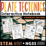 Plate Tectonics Worksheets Interactive Notebook Tectonic P