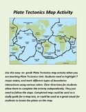 Plate Tectonics Map Activity