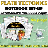 Plate Tectonics Notebook Set-Up | Earth Science Unit Plan 