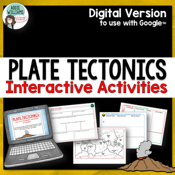 Preview of Plate Tectonics & Plate Boundary Activities | Digital Resource