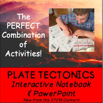 Preview of Plate Tectonics Power Point - Interactive Notebook - Article & Notes