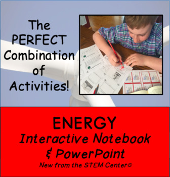 Preview of Energy Power Point - Interactive Notebook - Article & Notes