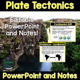 Plate Tectonics - PowerPoint and Notes