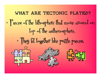 Preview of Plate Tectonics - PowerPoint - the basics