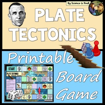 Preview of Plate Tectonics Printable Board Game