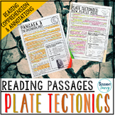 Plate Tectonics Reading Passages - Questions - Annotations