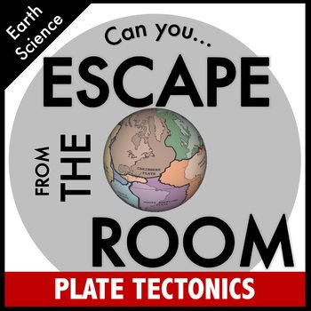 Preview of Plate Tectonics Science Escape Room 