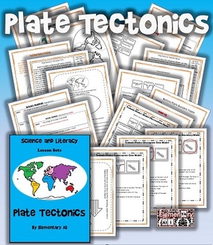Preview of Plate Tectonics Science and Literacy Lesson Set (TEKS)