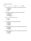 Plate Tectonics Study Guide and Test