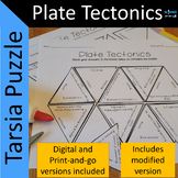 Plate Tectonics Tarsia Puzzle in digital and printable for