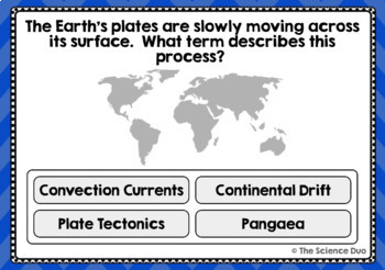 plate tectonics task cards digital boom cards by the science duo