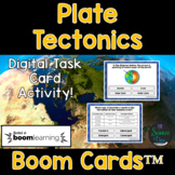 Plate Tectonics Task Cards - Distance Learning Compatible 