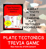 Plate Tectonics Trivia Board Game