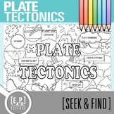 Plate Tectonics Vocabulary Search Activity | Seek and Find
