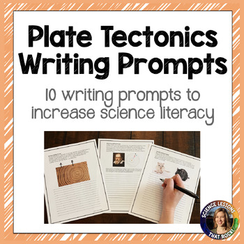 Preview of Plate Tectonics Writing Prompts