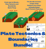 Plate Tectonics and Boundaries Presentation BUNDLE