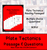 Plate Tectonics Reading Passages and Questions (Distance L