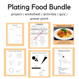 Plating & Saucing Techniques ⍭ BUNDLE (FCS, foods, culinar