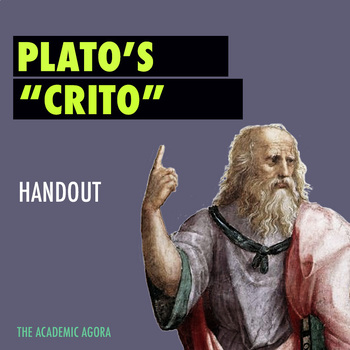 Preview of Plato's "Crito" - Comprehensive Handout