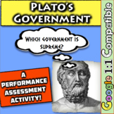 Plato, Ancient Greece, and Government:  Which Government i