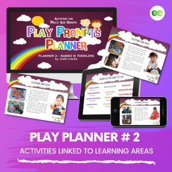 Preview of Play Activities & Planner Linked to Learning Outcomes for 0-2 Yrs Childcare.