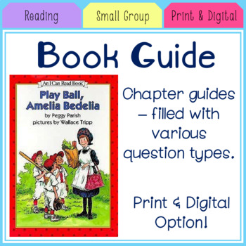Preview of Play Ball Amelia Bedelia! Book Guide