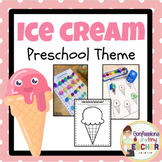 Play-Based Ice Cream Themed Activities {Toddler/Preschool/PreK}