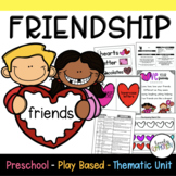 Play Based Preschool Lesson Plans Friendship Thematic Unit