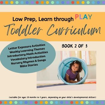 Preview of Play-Based Toddler Curriculum (Low Prep) - Book 2 of 3