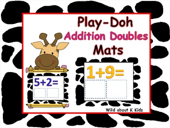 Play Doh Addition Mats For Math By Wild About K And First Kidz Tpt