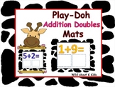 Play-Doh Addition Mats For Math- Distance Learning