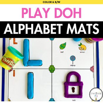 FREE Playdoh Alphabet Mats To Teach Letter Formation Just