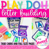 Play Doh Letter Building Task Cards