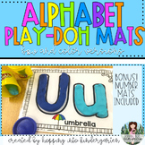 Play-Doh Mats - ABC's and Numbers 1-10