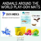 Play Doh Mats - Animals Around the World