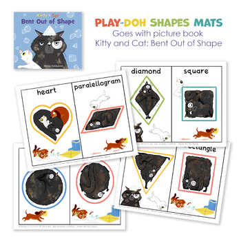 Preview of Play-Doh Shapes Shape Mats