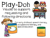 Play-Doh Visuals for Speech Therapy & Special Education #m